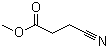 structure of CAS# 4107-62-4, 3-Cyanopropionic acid methyl ester
