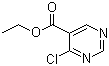 structure of CAS# 41103-17-7, 4-氯嘧啶-5-甲酸乙酯