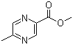 structure of CAS# 41110-33-2, 5-甲基吡嗪-2-羧酸甲酯
