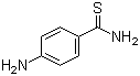 4-Aminothiobenzamide molecular structure (CAS 4114-67-4)