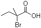 2-溴-2-甲基丁酸分子结构 (CAS 41242-50-6)