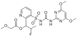 氟吡磺隆分子结构 (CAS 412928-75-7)