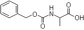 structure of CAS# 4132-86-9, N-Benzoxycarbonyl-DL-alanine