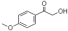 structure of CAS# 4136-21-4, 2-羟基-4'-甲氧基苯乙酮