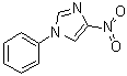 structure of CAS# 41384-83-2, 4-硝基-1-苯基-1H-咪唑