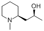 (-)-N-甲基石榴碱分子结构 (CAS 41447-15-8)