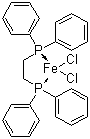 structure of CAS# 41536-18-9, [1,2-Bis(diphenyphosphino)ethane]dichloroiron(II)