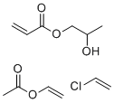 CAS 登录号：41618-91-1, 氯乙烯,乙烯基乙酸酯,2-羟基丙基丙-2-烯酸酯