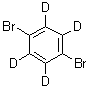 CAS # 4165-56-4, 1,4-Dibromo-2,3,5,6-tetradeuteriobenzene, Tetradeutero-p-dibromobenzene