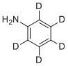 structure of CAS# 4165-61-1, Aniline-d5