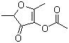 structure of CAS# 4166-20-5, Furaneol acetate