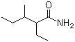 structure of CAS# 4171-13-5, 戊诺酰胺