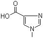 structure of CAS# 41716-18-1, 1-甲基-4-咪唑甲酸