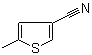 5-甲基-3-噻吩甲腈分子结构 (CAS 41727-33-7)