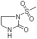 structure of CAS# 41730-79-4, 1-甲磺酰基-2-咪唑烷酮