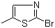 2-溴-5-甲基噻唑分子结构 (CAS 41731-23-1)