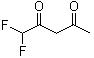 structure of CAS# 41739-23-5, 1,1-二氟-2,4-戊二酮