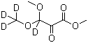 CAS # 41744-89-2, 3-Methoxy-3-(methoxy-d3)-2-oxo-propanoic-3-d acid methyl ester