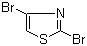 2,4-二溴噻唑分子结构 (CAS 4175-77-3)