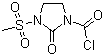 structure of CAS# 41762-76-9, 1-氯甲酰基-3-甲磺酰基-2-咪唑烷酮