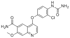 去环丙基乐伐替尼分子结构 (CAS 417719-51-8)