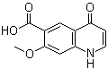 1,4-二氢-7-甲氧基-4-氧代-6-喹啉羧酸分子结构 (CAS 417721-34-7)