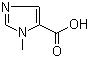 1-甲基-1H-咪唑-5-甲酸分子结构 (CAS 41806-40-0)