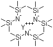 三[双(三甲基硅)氨基]钇分子结构 (CAS 41836-28-6)