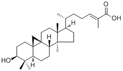 CAS # 4184-34-3, Mangiferolic acid, (3beta,24E)-3-Hydroxy-9,19-cyclolanost-24-en-26-oic acid