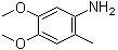 structure of CAS# 41864-45-3, 4,5-二甲氧基-2-甲基苯胺
