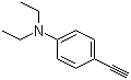 structure of CAS# 41876-70-4, 4'-Diethylaminophenyl acetylene
