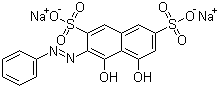 structure of CAS# 4197-07-3, Chromotrope 2R
