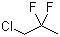 CAS # 420-99-5, 1-Chloro-2,2-difluoropropane, 2,2-Difluoropropyl chloride