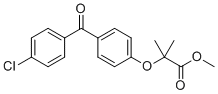 structure of CAS# 42019-07-8, Fenofibrate EP Impurity D