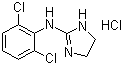 CAS 登录号：4205-91-8, 盐酸可乐定, [2-(2,6-二氯苯基)亚氨基]咪唑烷盐酸盐