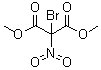 2-溴-2-硝基丙二酸二甲酯分子结构 (CAS 42065-96-3)