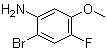 2-溴-4-氟-5-甲氧基苯胺分子结构 (CAS 420786-92-1)