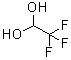 structure of CAS# 421-53-4, 2,2,2-Trifluoro-1,1-ethanediol