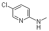 5-氯-N-甲基-2-吡啶胺分子结构 (CAS 4214-80-6)