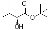 structure of CAS# 4216-96-0, (R)-2-Hydroxy-3-methylbutanoic acid 1,1-dimethylethyl ester