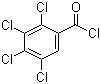 structure of CAS# 42221-52-3, 2,3,4,5-四氯苯甲酰氯