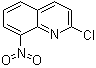 2-氯-8-硝基喹啉分子结构 (CAS 4225-86-9)