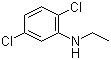 2,5-二氯-N-乙基苯胺分子结构 (CAS 42265-81-6)