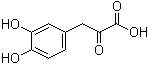 structure of CAS# 4228-66-4, 3,4-二羟基苯基丙酮酸
