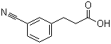 structure of CAS# 42287-97-8, 3-氰基苯丙酸