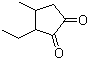 CAS # 42348-12-9, 4-Methyl-3-ethylcyclopentane-1,2-dione, 3-Ethyl-2-hyudroxy-4-methylcyclopent-2-en-1-one