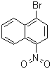 structure of CAS# 4236-05-9, 1-溴-4-硝基萘