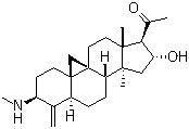 黄杨酮碱分子结构 (CAS 4236-73-1)