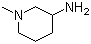3-氨基-1-甲基哌啶分子结构 (CAS 42389-57-1)