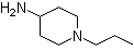 1-丙基哌啶-4-胺分子结构 (CAS 42389-59-3)
